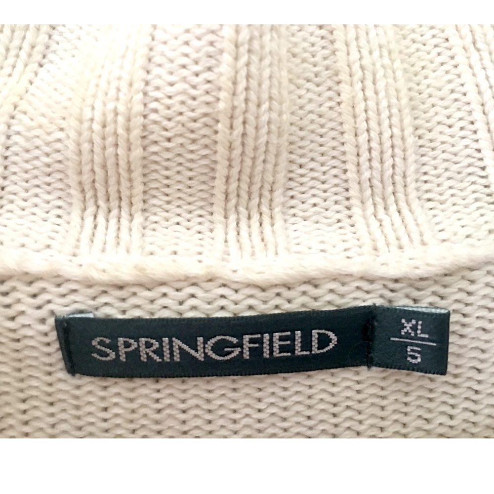 SPRINGFIELD🌟Men’s Ribbed Full-Zip Sweater - Picture 4 of 5